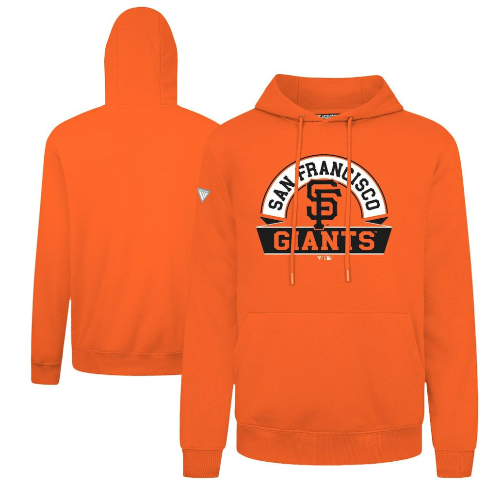 San Francisco Giants Levelwear Podium Banner Arch Hoodie - MLB Hoodies