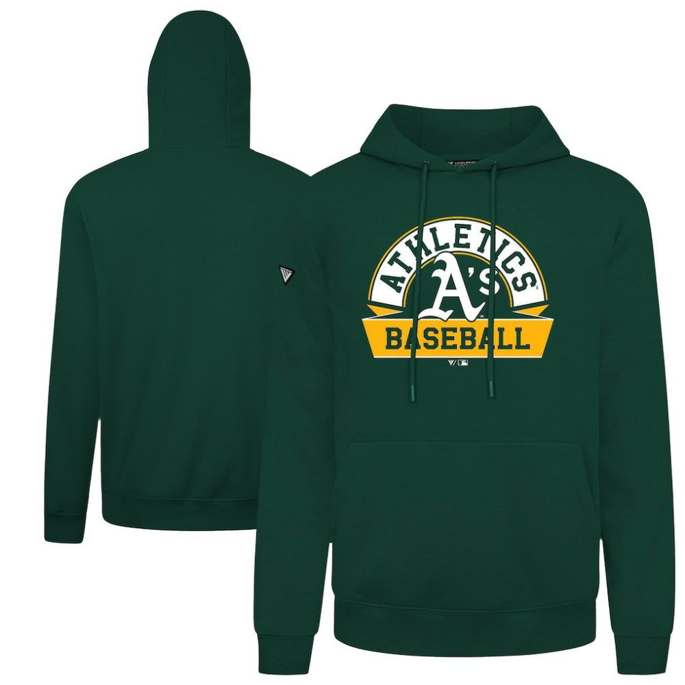 Athletics Levelwear Podium Banner Arch Hoodie - MLB Hoodies