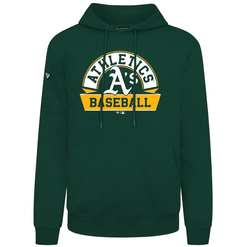 Athletics Levelwear Podium Banner Arch Hoodie - MLB Hoodies