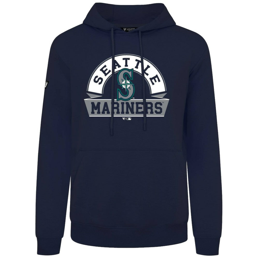 Seattle Mariners Levelwear Podium Banner Arch Hoodie - MLB Hoodies