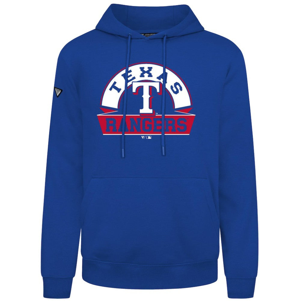 Texas Rangers Levelwear Podium Banner Arch Hoodie - MLB Hoodies
