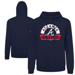 Atlanta Braves Levelwear Podium Banner Arch Hoodie - MLB Hoodies