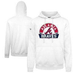 Atlanta Braves Levelwear Podium Banner Arch Hoodie - MLB Hoodies
