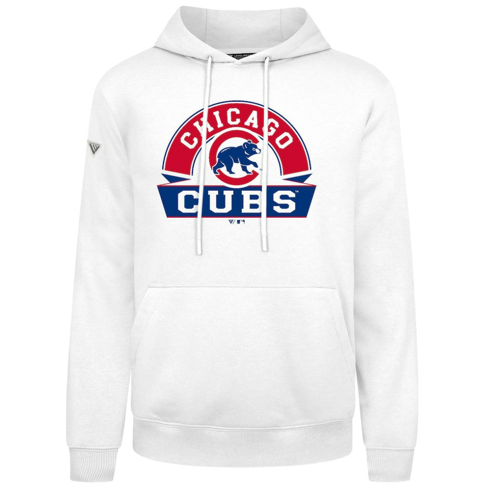Chicago Cubs Levelwear Podium Banner Arch Hoodie - MLB Hoodies