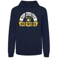 Milwaukee Brewers Levelwear Podium Banner Arch Hoodie - MLB Hoodies