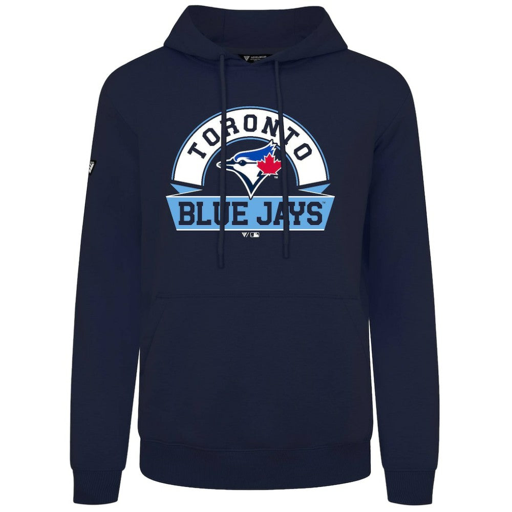Toronto Blue Jays Levelwear Podium Banner Arch Hoodie - MLB Hoodies
