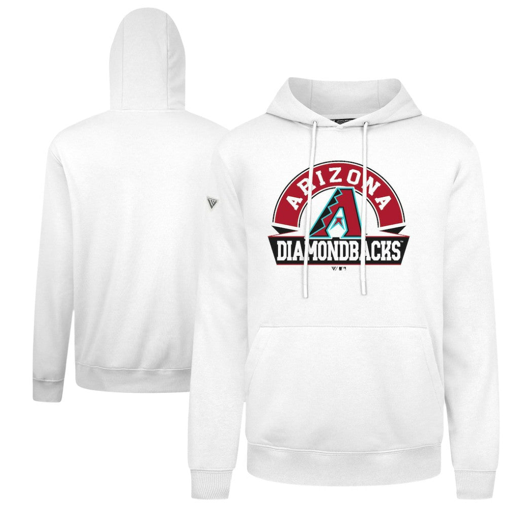 Arizona Diamondbacks Levelwear Podium Banner Arch Hoodie - MLB Hoodies