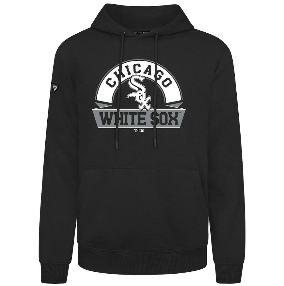 Chicago White Sox Levelwear Podium Banner Arch Hoodie - MLB Hoodies