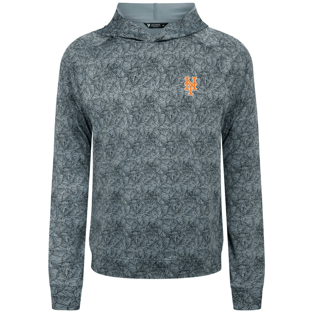 New York Mets Levelwear Albatross Raglan Hoodie - MLB Hoodies