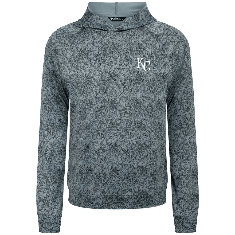Kansas City Royals Levelwear Albatross Raglan Hoodie - MLB Hoodies