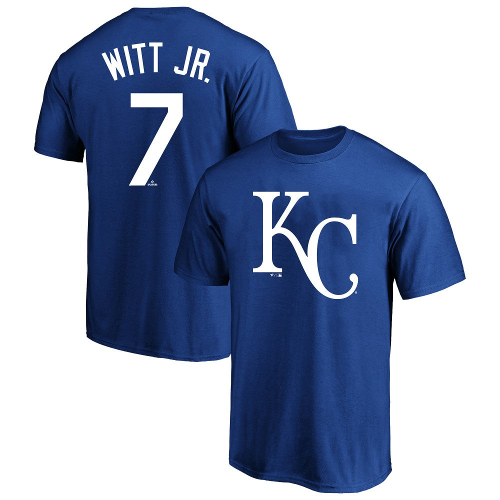 Bobby Witt Jr. Kansas City Royals Fanatics Big & Tall Player Name & Number T-Shirt - MLB T-shirts