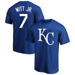 Bobby Witt Jr. Kansas City Royals Fanatics Big & Tall Player Name & Number T-Shirt - MLB T-shirts