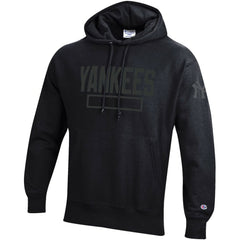 New York Yankees Champion Tonal Reverse Weave Fleece Hoodie - MLB Hoodies