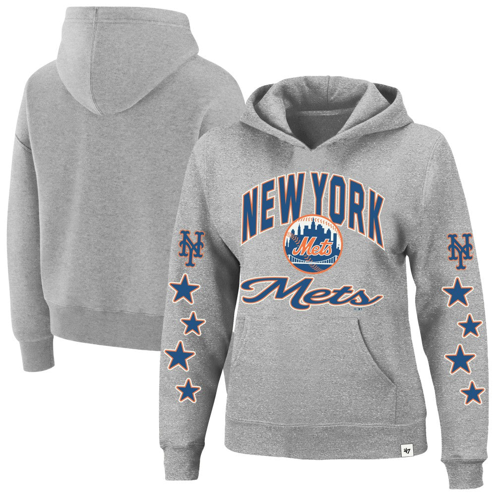 New York Mets '47 Women's Plus Size Starry Eye Hoodie - MLB Hoodies