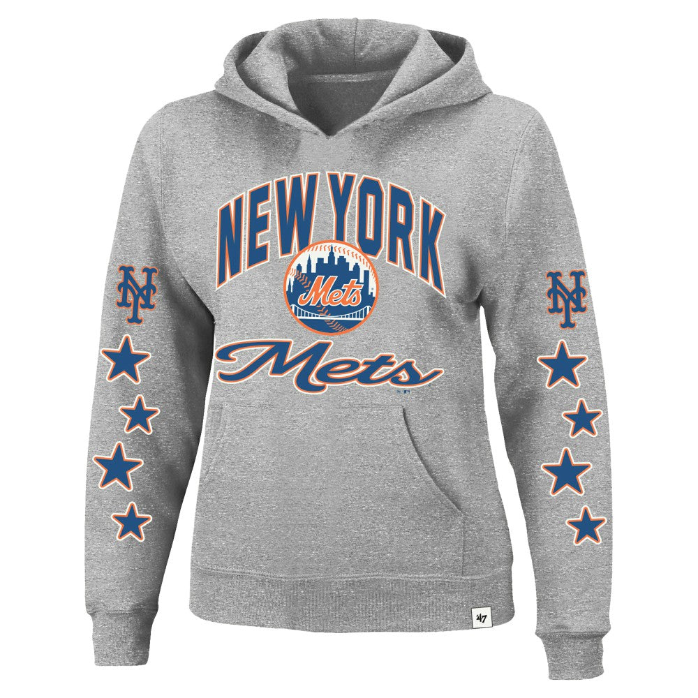 New York Mets '47 Women's Plus Size Starry Eye Hoodie - MLB Hoodies
