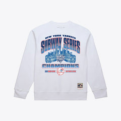 New York Yankees Mitchell & Ness Subway Series Champions Crewneck Sweatshirt - MLB Sweatshirts