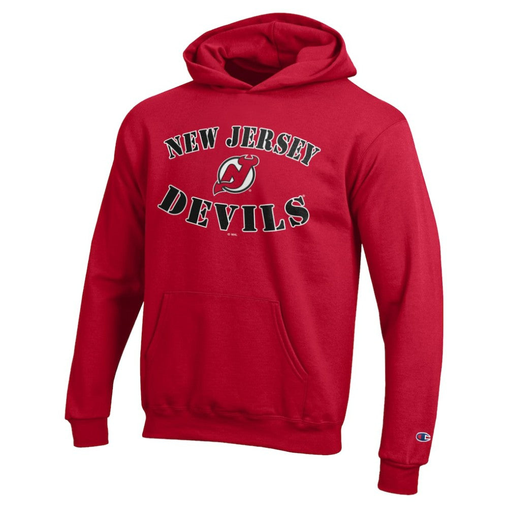 New Jersey Devils Champion Youth Fleece Powerblend Hoodie -  NHL Jerseys