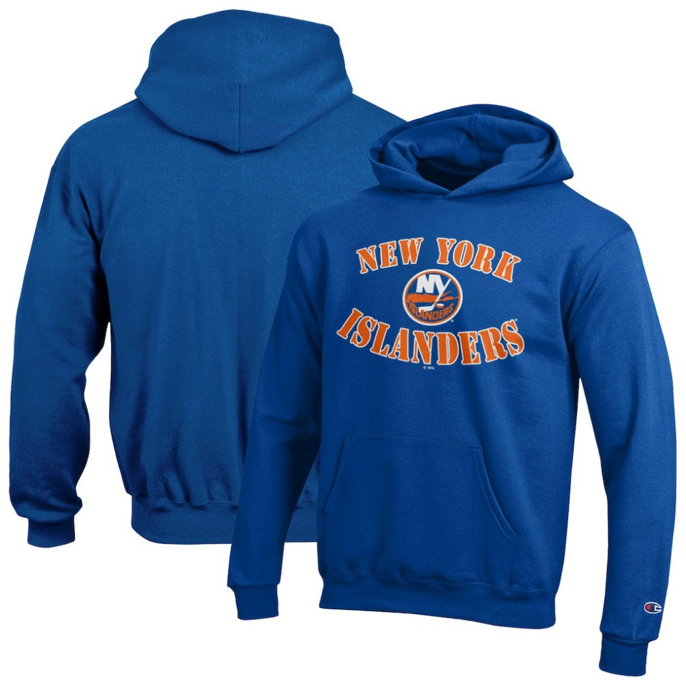 New York Islanders Champion Youth Fleece Powerblend Hoodie -  NHL Hoodies