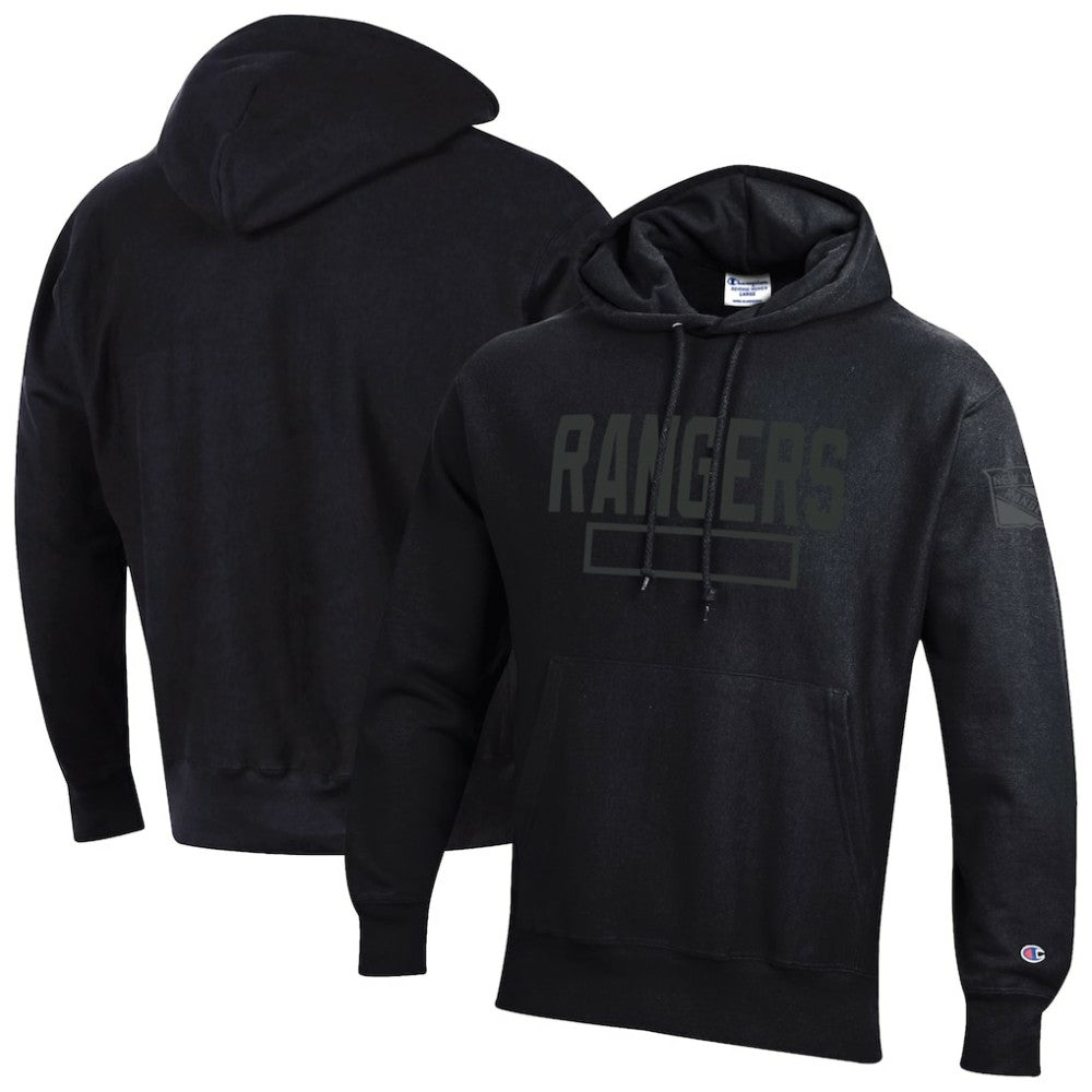 New York Rangers Champion Tonal Reverse Weave Fleece Hoodie -  NHL Hoodies