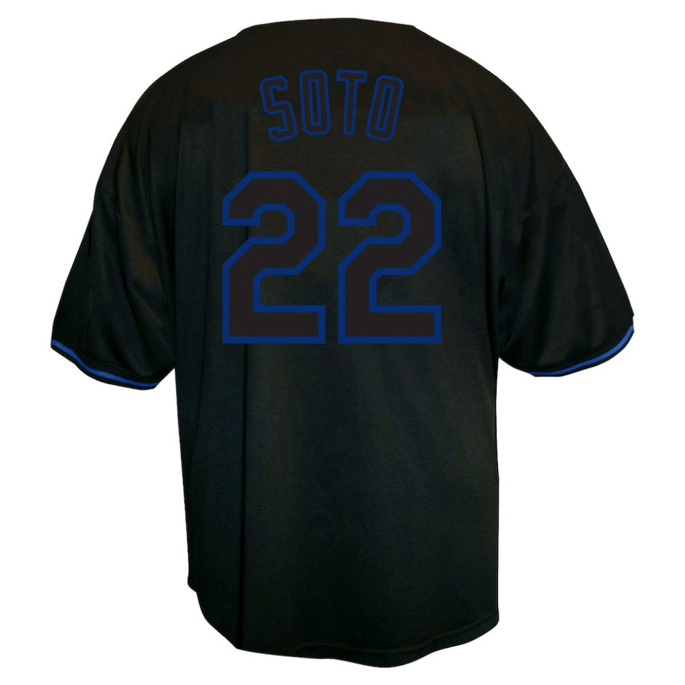 Juan Soto New York Mets Profile Big & Tall Pop Fashion Jersey - MLB Jerseys