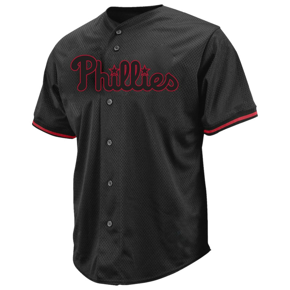 Bryce Harper Philadelphia Phillies Profile Big & Tall Pop Fashion Jersey - MLB Jerseys