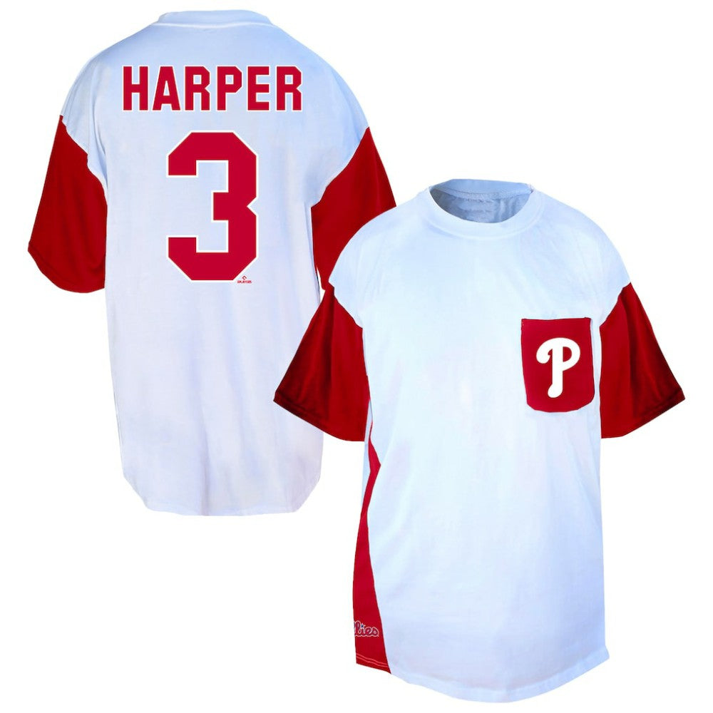 Bryce Harper Philadelphia Phillies Profile Big & Tall Player Name & Number T-Shirt - MLB T-shirts