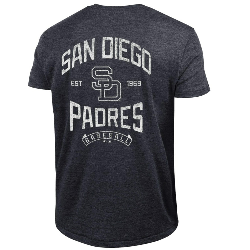 San Diego Padres Champion Vintage 3-Hit Tri-Blend T-Shirt - MLB T-shirts