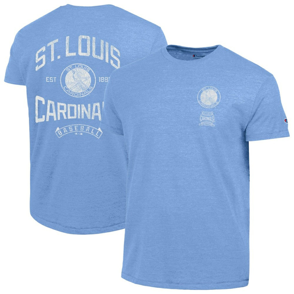 St. Louis Cardinals Champion Vintage 3-Hit Tri-Blend T-Shirt - MLB T-shirts