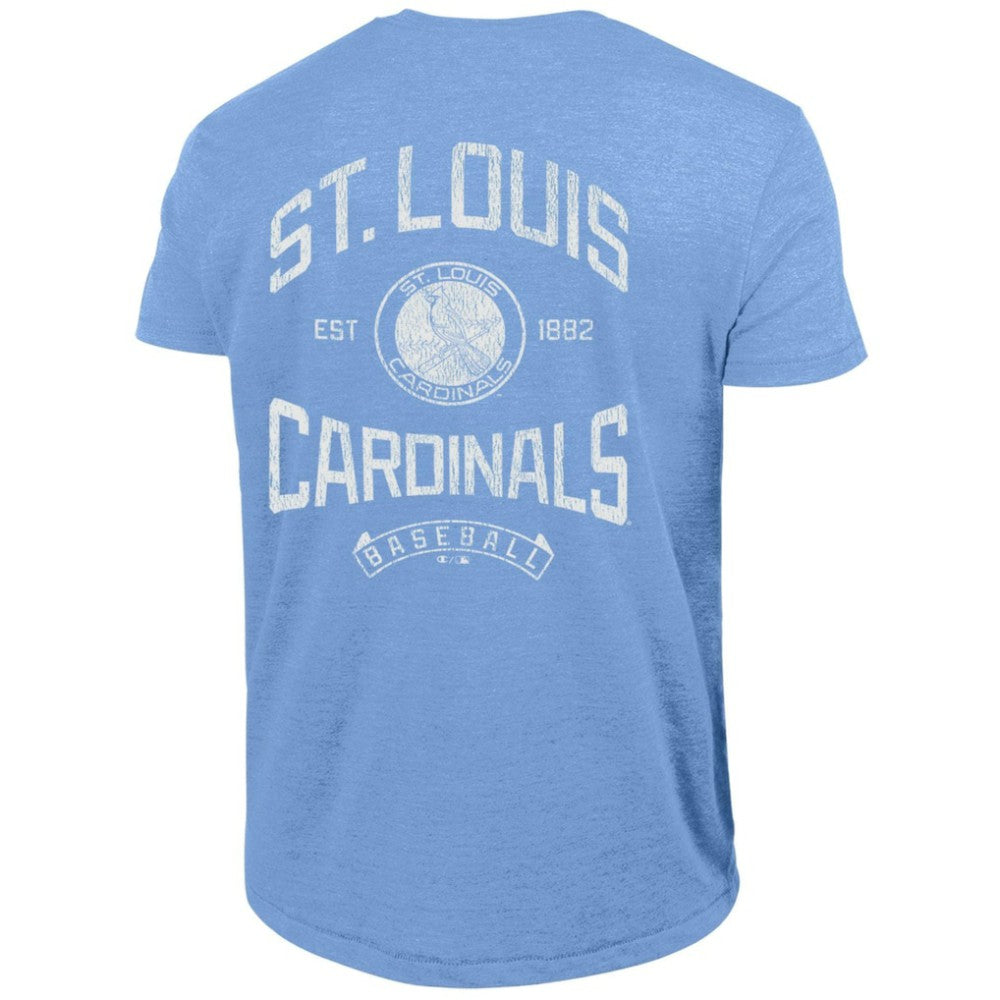 St. Louis Cardinals Champion Vintage 3-Hit Tri-Blend T-Shirt - MLB T-shirts
