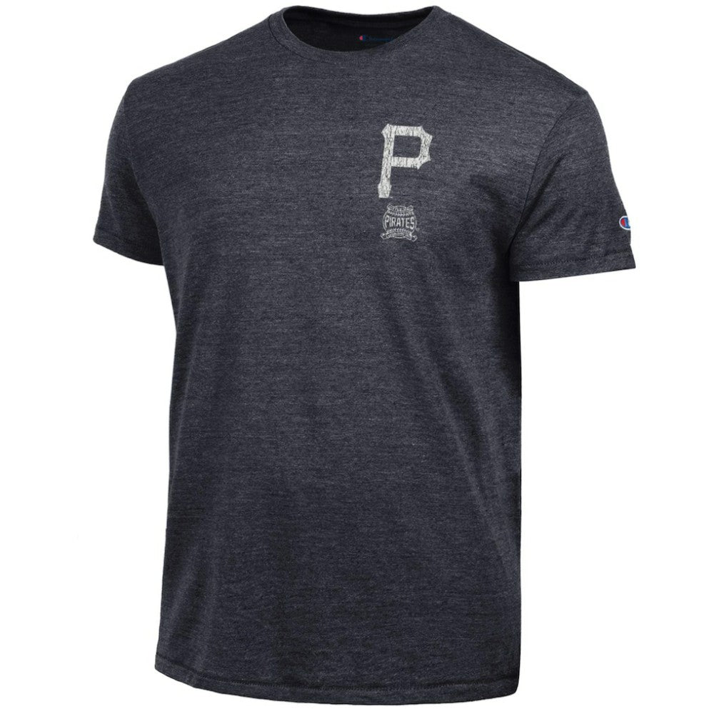 Pittsburgh Pirates Champion Vintage 3-Hit Tri-Blend T-Shirt - MLB T-shirts
