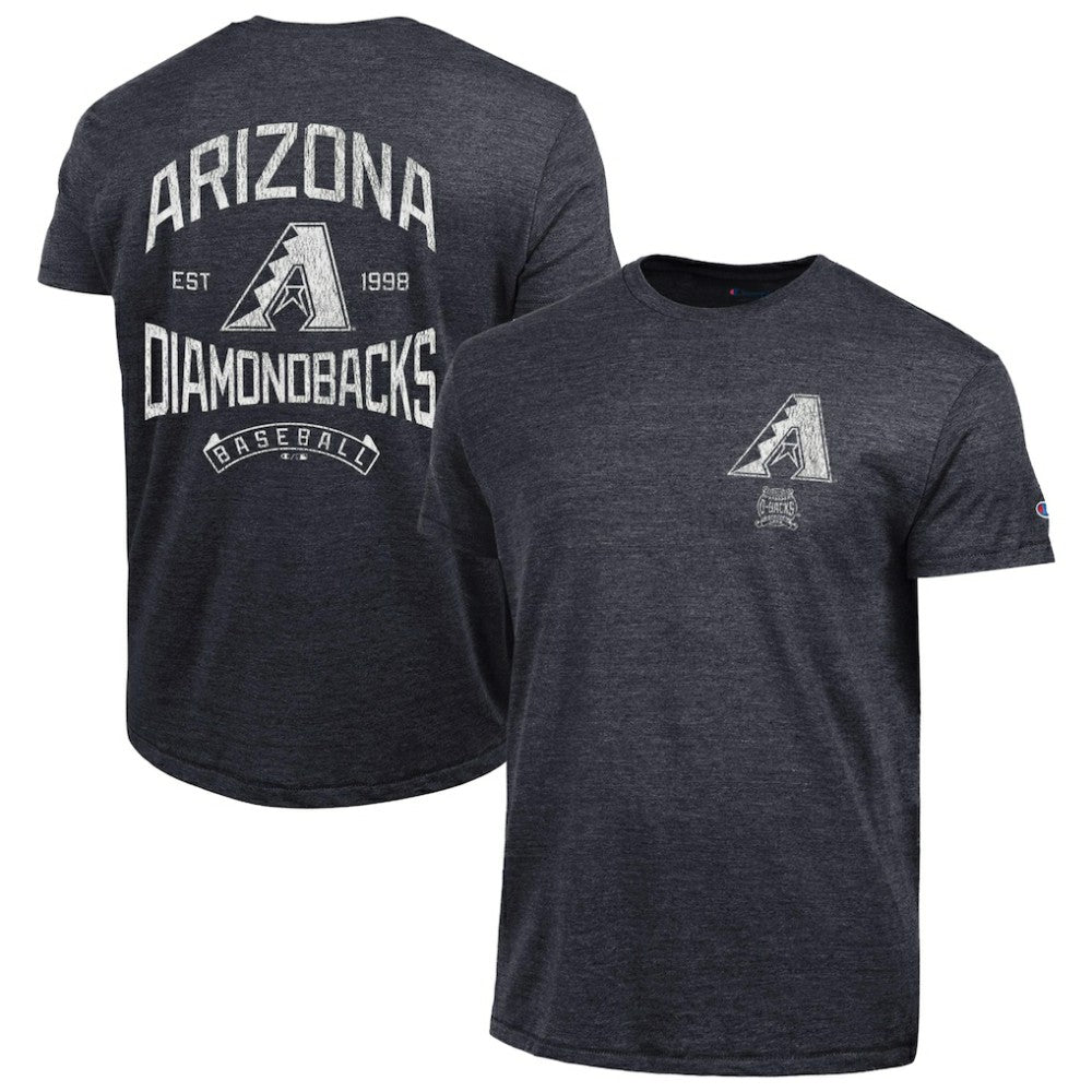 Arizona Diamondbacks Champion Vintage 3-Hit Tri-Blend T-Shirt - MLB T-shirts