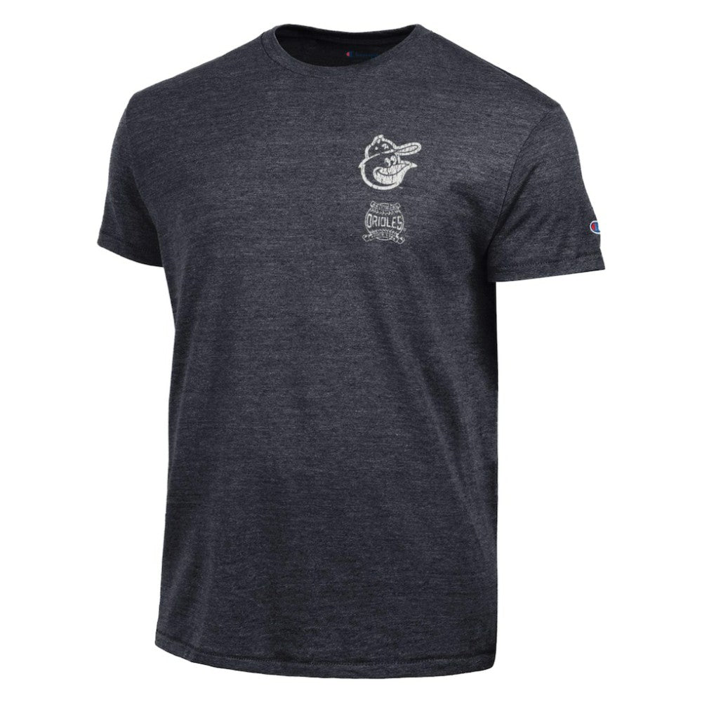 Baltimore Orioles Champion Vintage 3-Hit Tri-Blend T-Shirt - MLB T-shirts