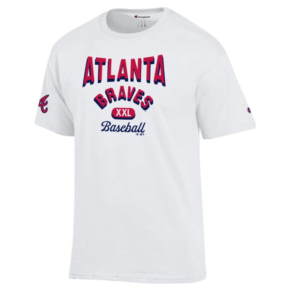 Atlanta Braves Champion 3-Hit Jersey T-Shirt - MLB Jerseys
