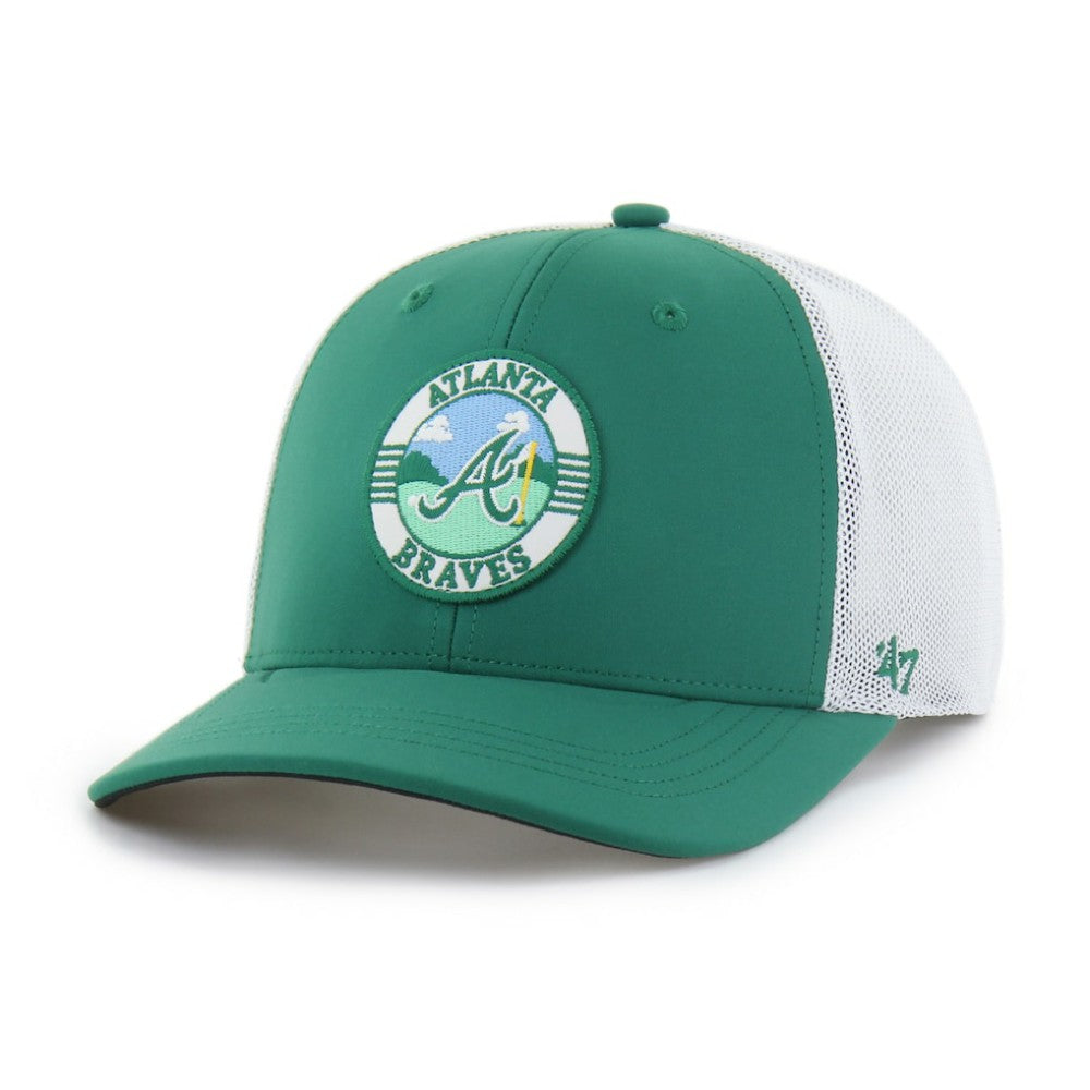 Atlanta Braves '47 Elevated Greens Adjustable Trucker Hat - MLB Hats