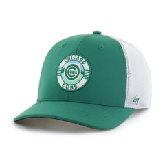 Chicago Cubs '47 Elevated Greens Adjustable Trucker Hat - MLB Hats