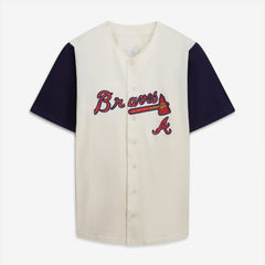 Atlanta Braves Profile Big & Tall Two-Color Fashion Jersey - MLB Jerseys