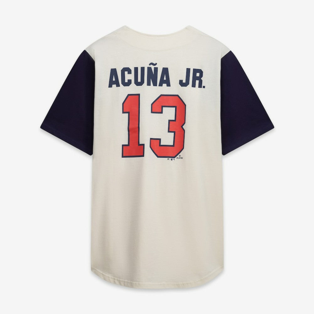 Atlanta Braves Profile Big & Tall Two-Color Fashion Jersey - MLB Jerseys