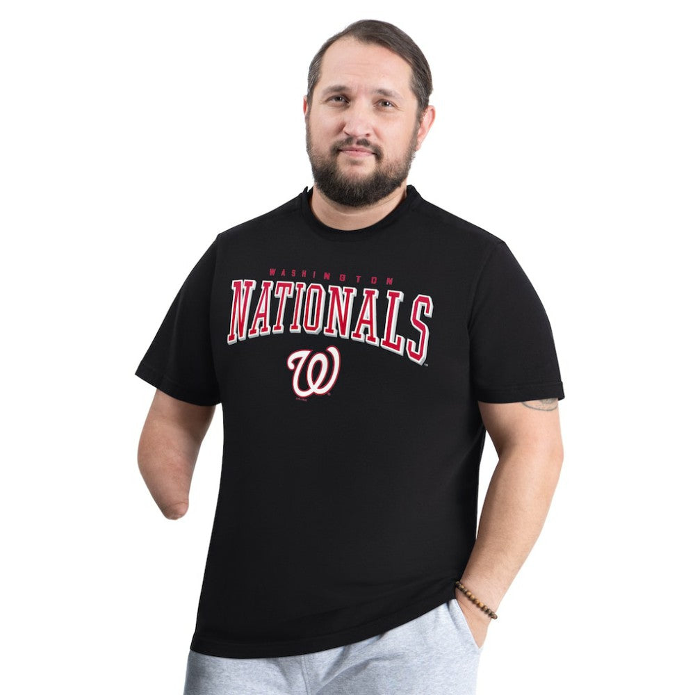 Washington Nationals G-III Sports by Carl Banks Adaptive Classic Team Spirit T-Shirt - MLB T-shirts