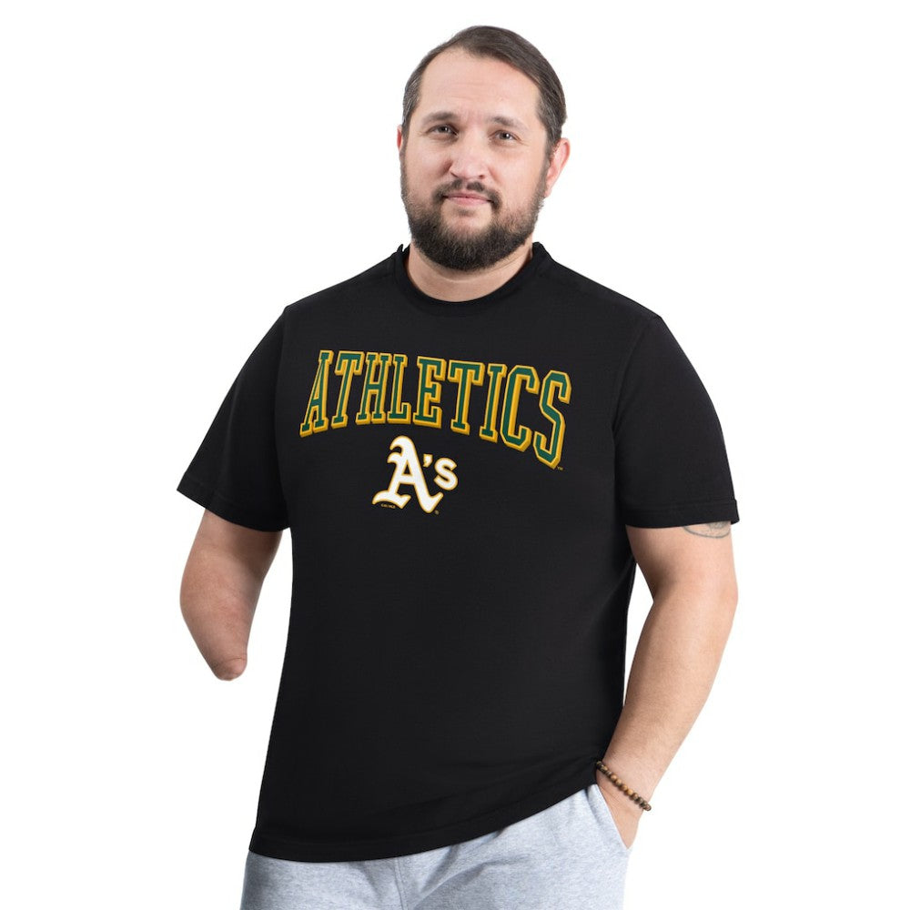 Athletics G-III Sports by Carl Banks Adaptive Classic Team Spirit T-Shirt - MLB T-shirts