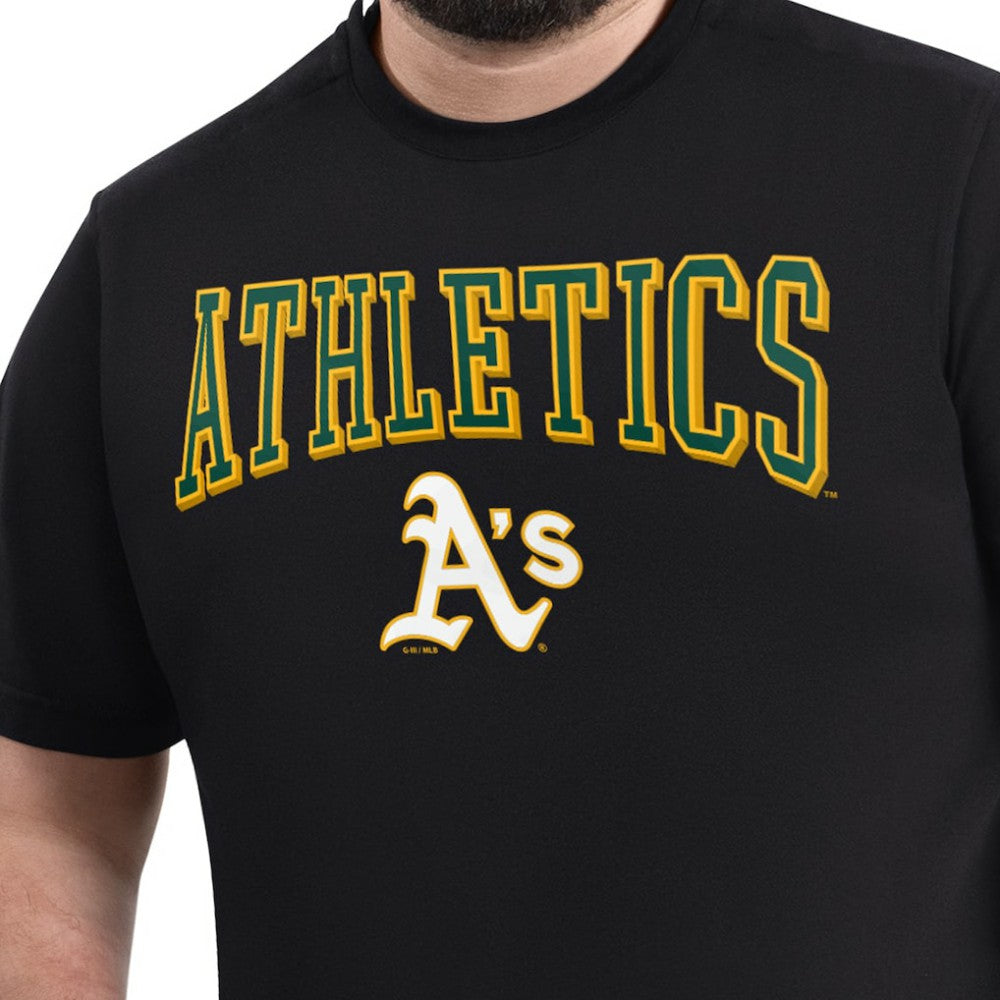Athletics G-III Sports by Carl Banks Adaptive Classic Team Spirit T-Shirt - MLB T-shirts