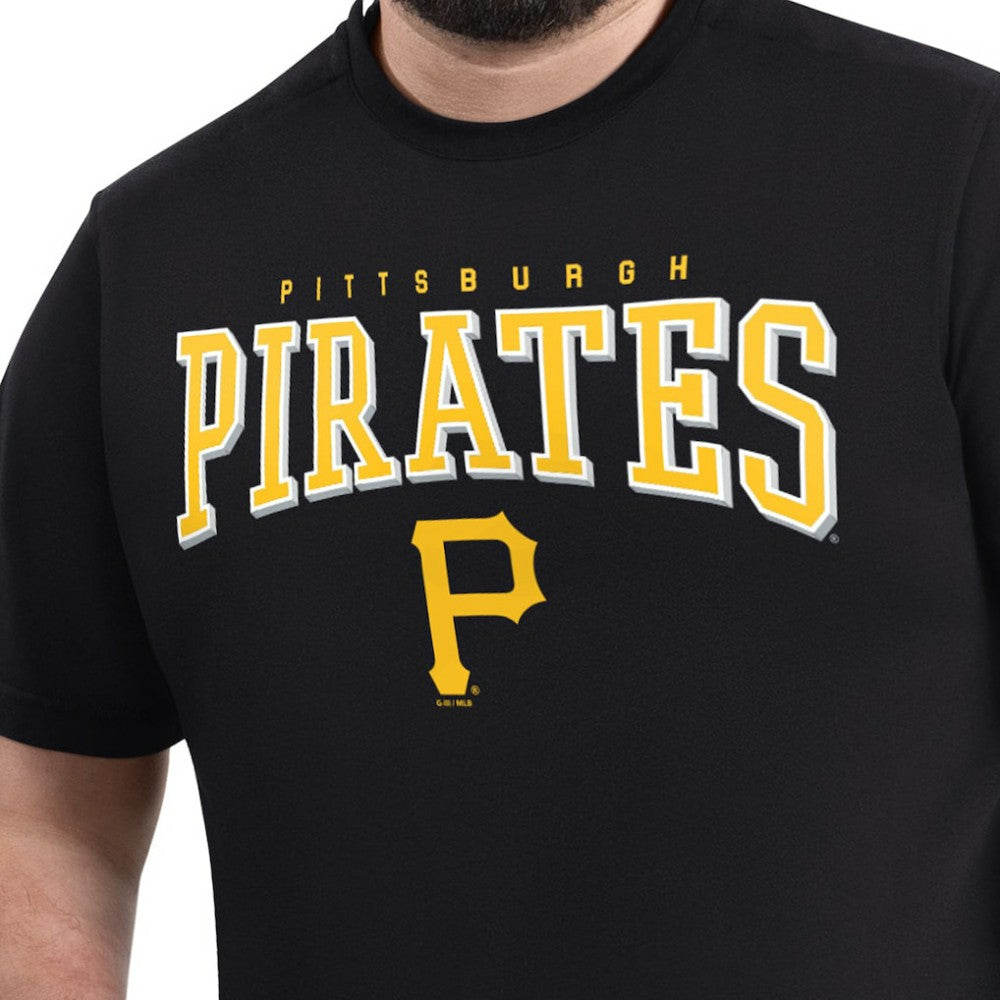 Pittsburgh Pirates G-III Sports by Carl Banks Adaptive Classic Team Spirit T-Shirt - MLB T-shirts