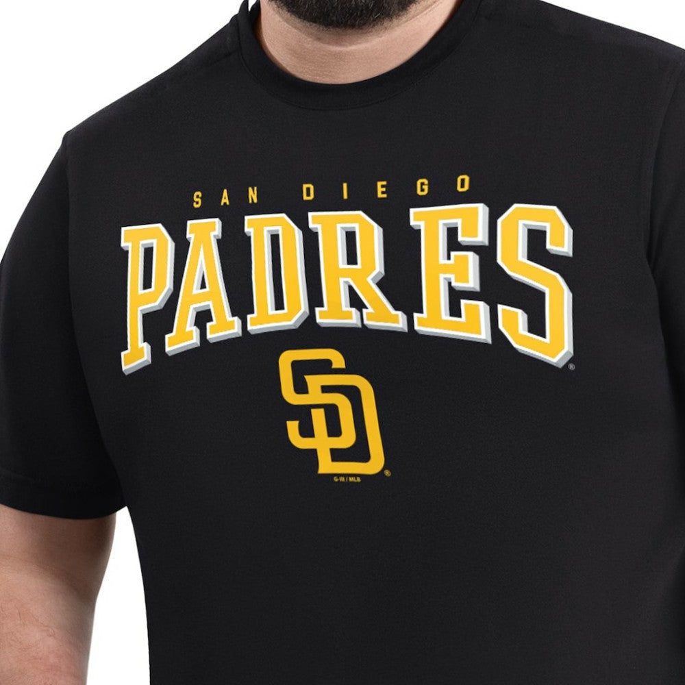 San Diego Padres G-III Sports by Carl Banks Adaptive Classic Team Spirit T-Shirt - MLB T-shirts