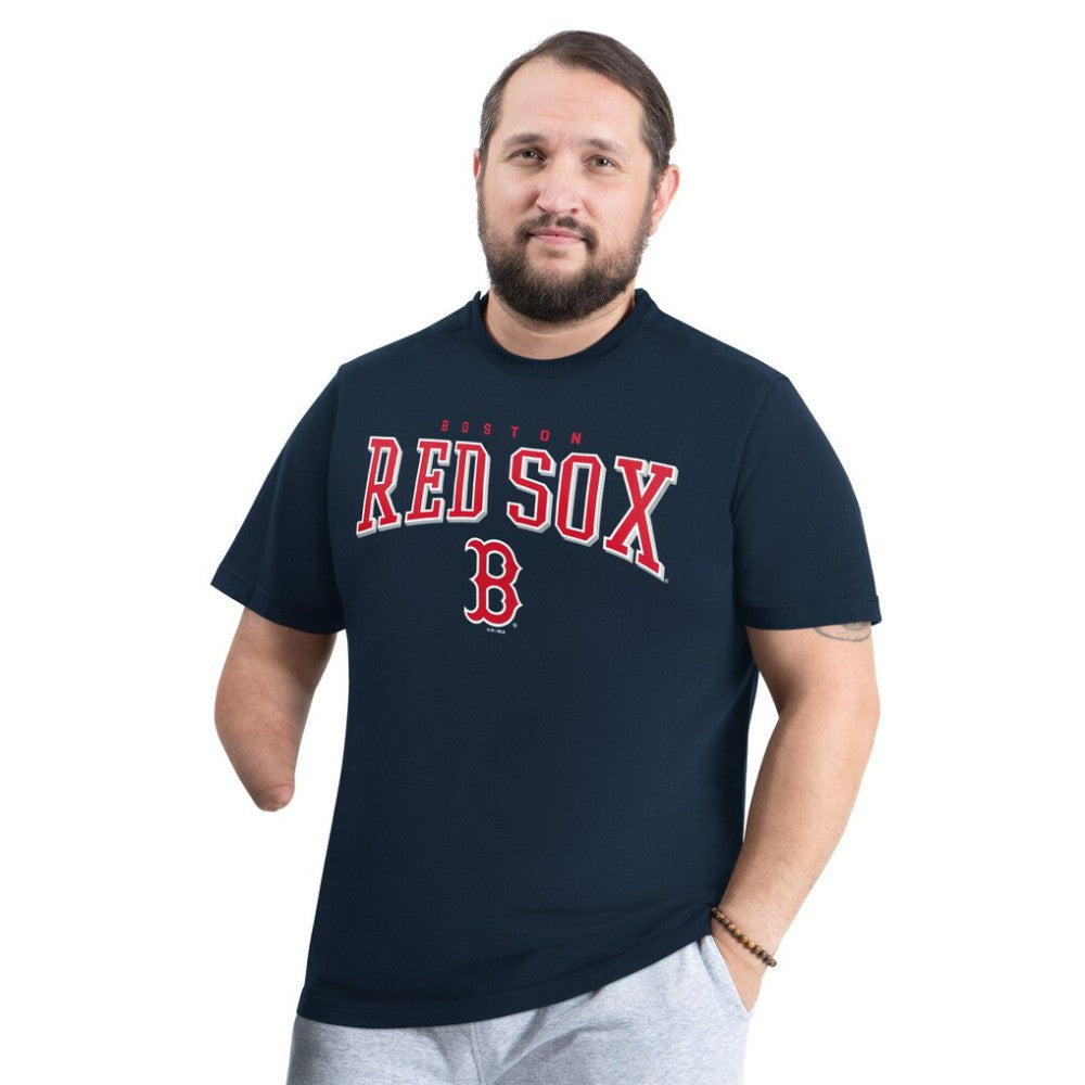Boston Red Sox G-III Sports by Carl Banks Adaptive Classic Team Spirit T-Shirt - MLB T-shirts