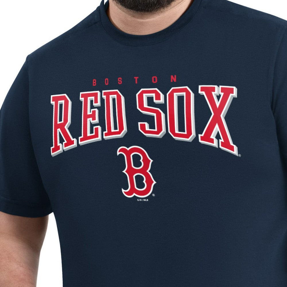 Boston Red Sox G-III Sports by Carl Banks Adaptive Classic Team Spirit T-Shirt - MLB T-shirts