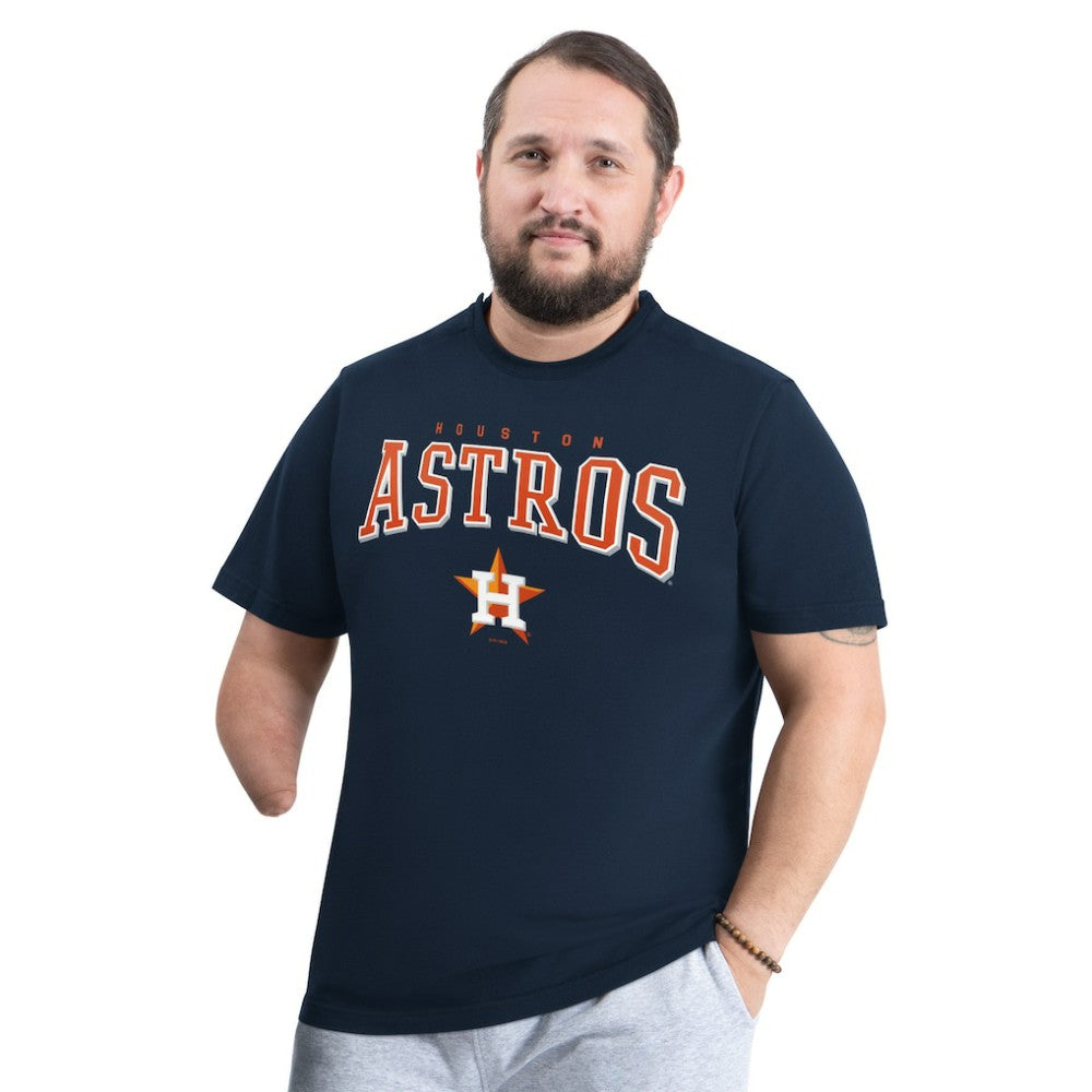 Houston Astros G-III Sports by Carl Banks Adaptive Classic Team Spirit T-Shirt - MLB T-shirts