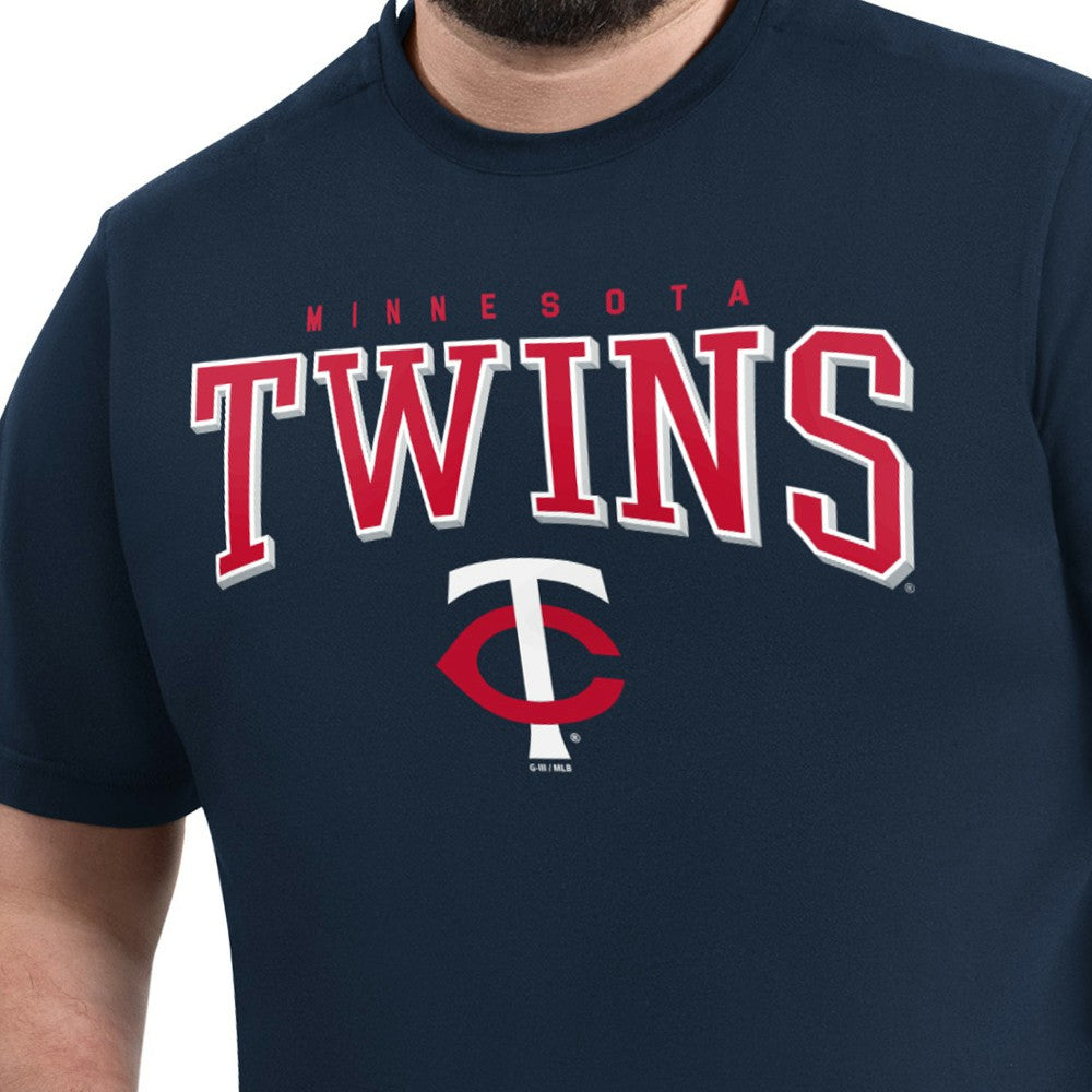 Minnesota Twins G-III Sports by Carl Banks Adaptive Classic Team Spirit T-Shirt - MLB T-shirts