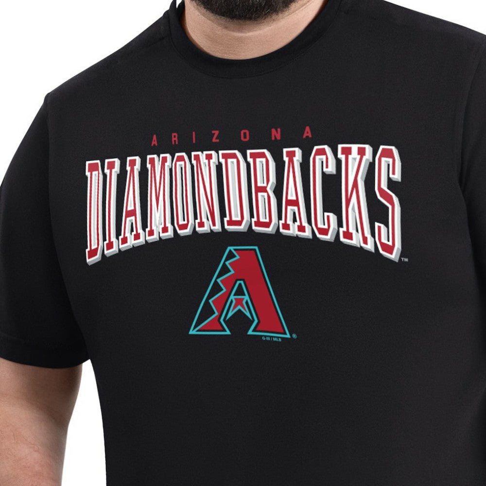 Arizona Diamondbacks G-III Sports by Carl Banks Adaptive Classic Team Spirit T-Shirt - MLB T-shirts