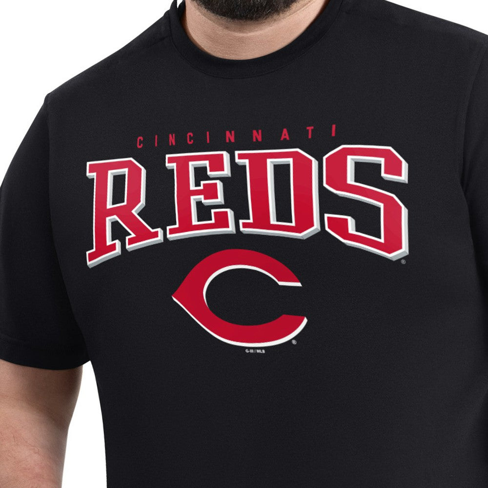 Cincinnati Reds G-III Sports by Carl Banks Adaptive Classic Team Spirit T-Shirt - MLB T-shirts