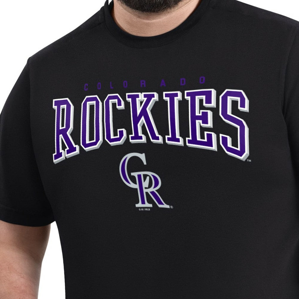 Colorado Rockies G-III Sports by Carl Banks Adaptive Classic Team Spirit T-Shirt - MLB T-shirts