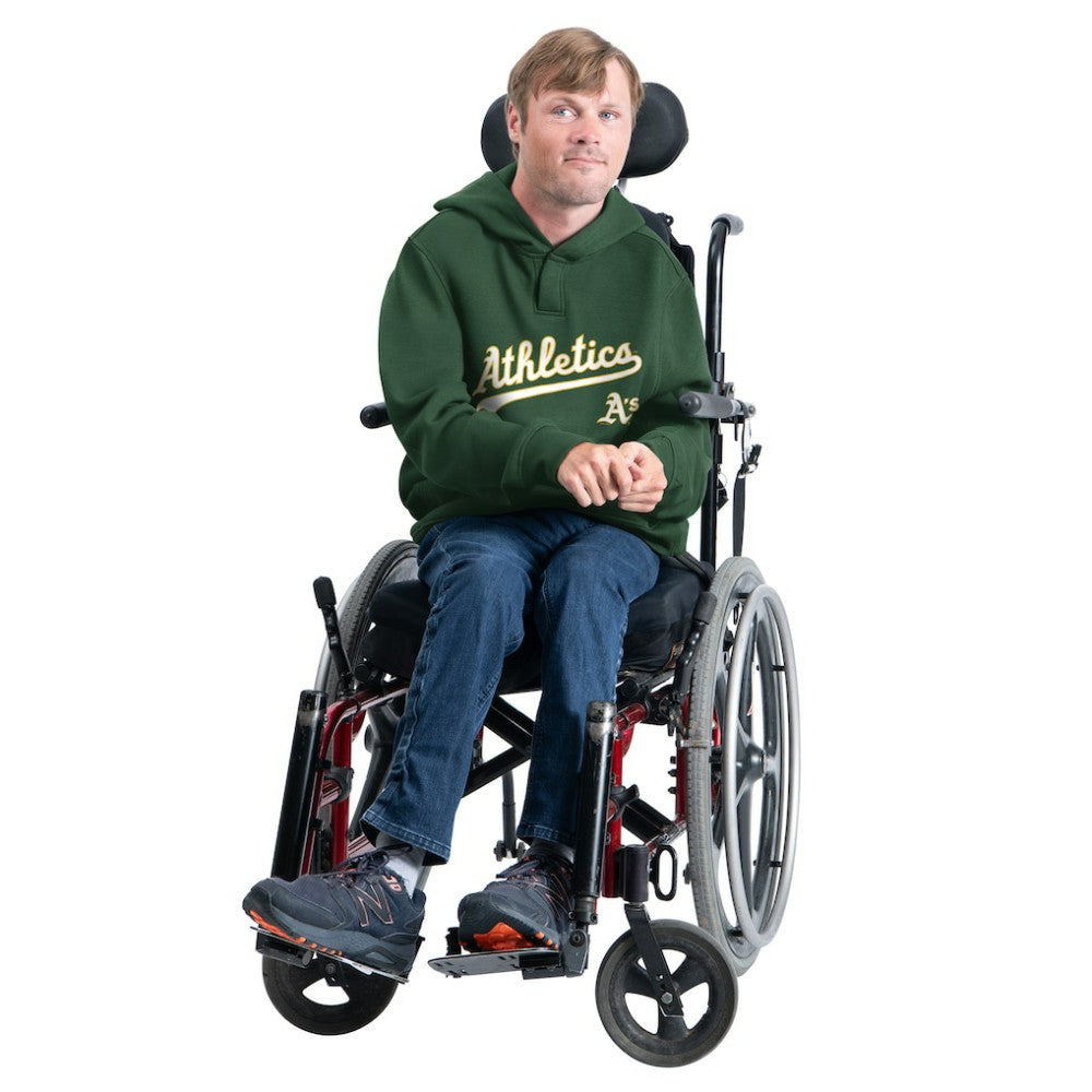 Athletics G-III Sports by Carl Banks Adaptive Lockup Fleece Hoodie - MLB Hoodies